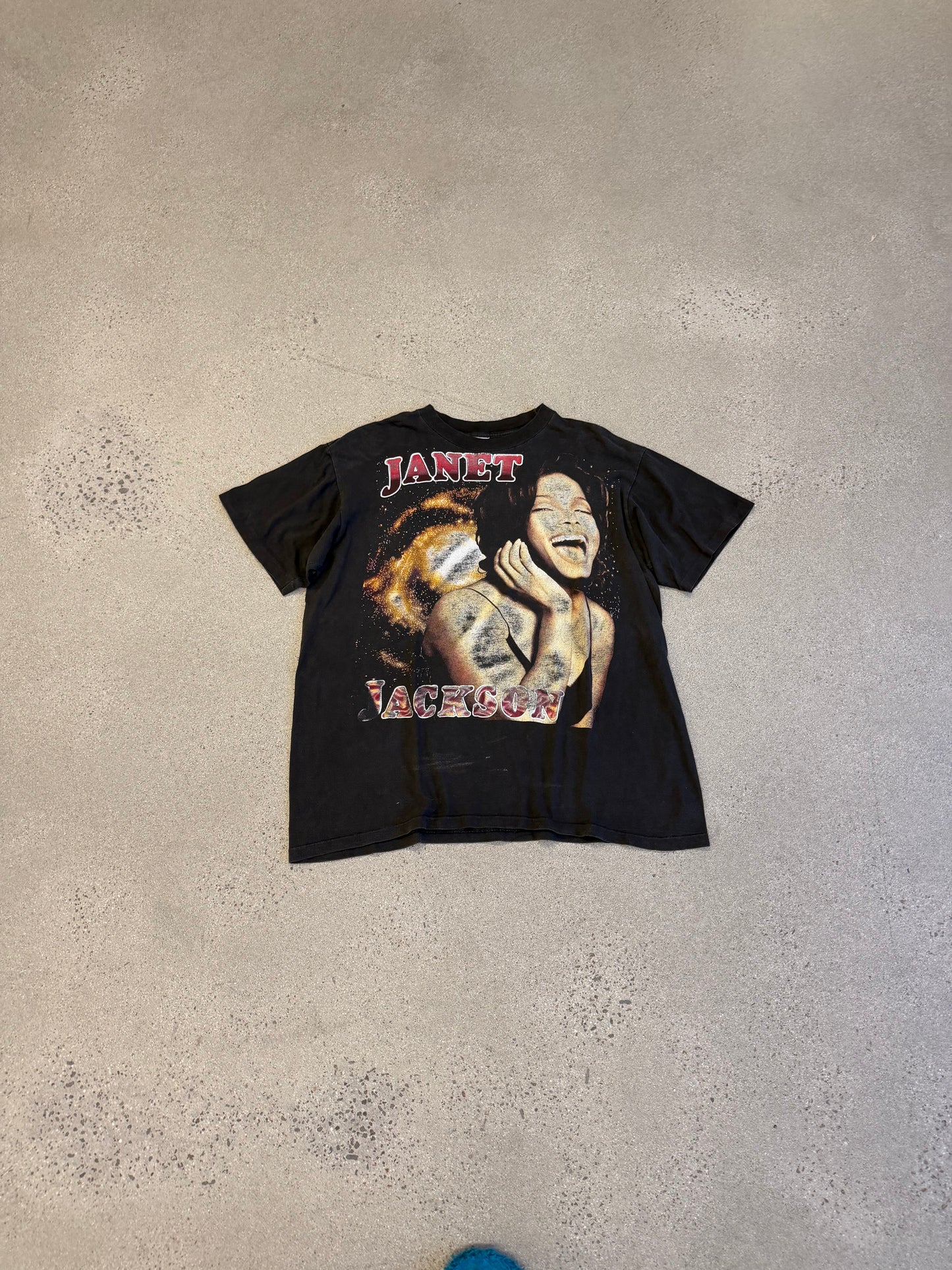 Vintage Janet Jackson Runaway Rap Tee
