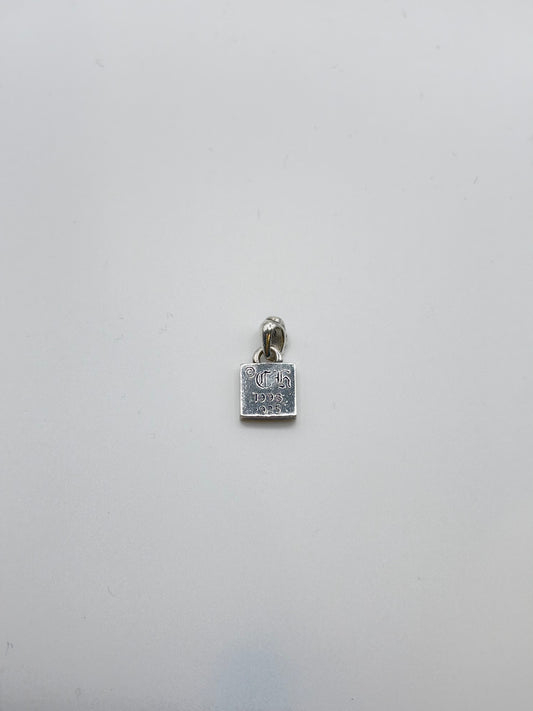 Chrome Hearts Diamond CH Plus Cross Frame Pendant