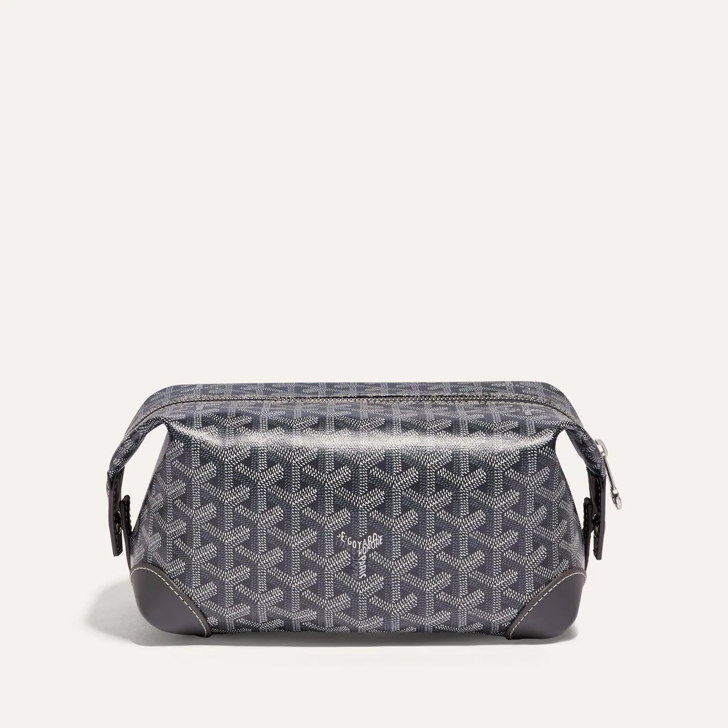 Goyard Gray Bowling 25 Toiletry Bag