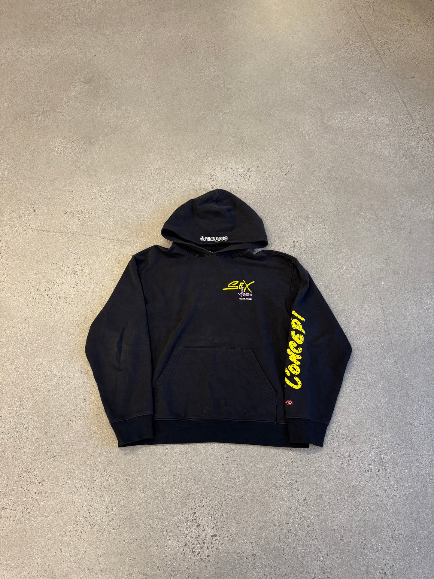 Chrome Hearts Matty Boy Black Sex Records Hoodie