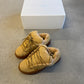 ERL Sand Suede Leather Vamps Sneaker