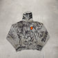 Balenciaga Gray Skater Graffiti Zipup