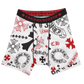 Chrome Hearts White Stencil Classic Rib Boxer Brief