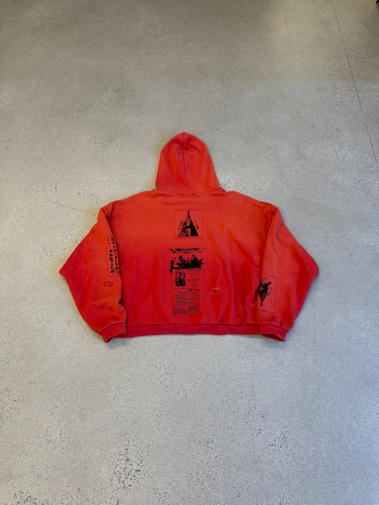Enfants Riches Deprimes Red Anti-Process Thermal Lined Zip