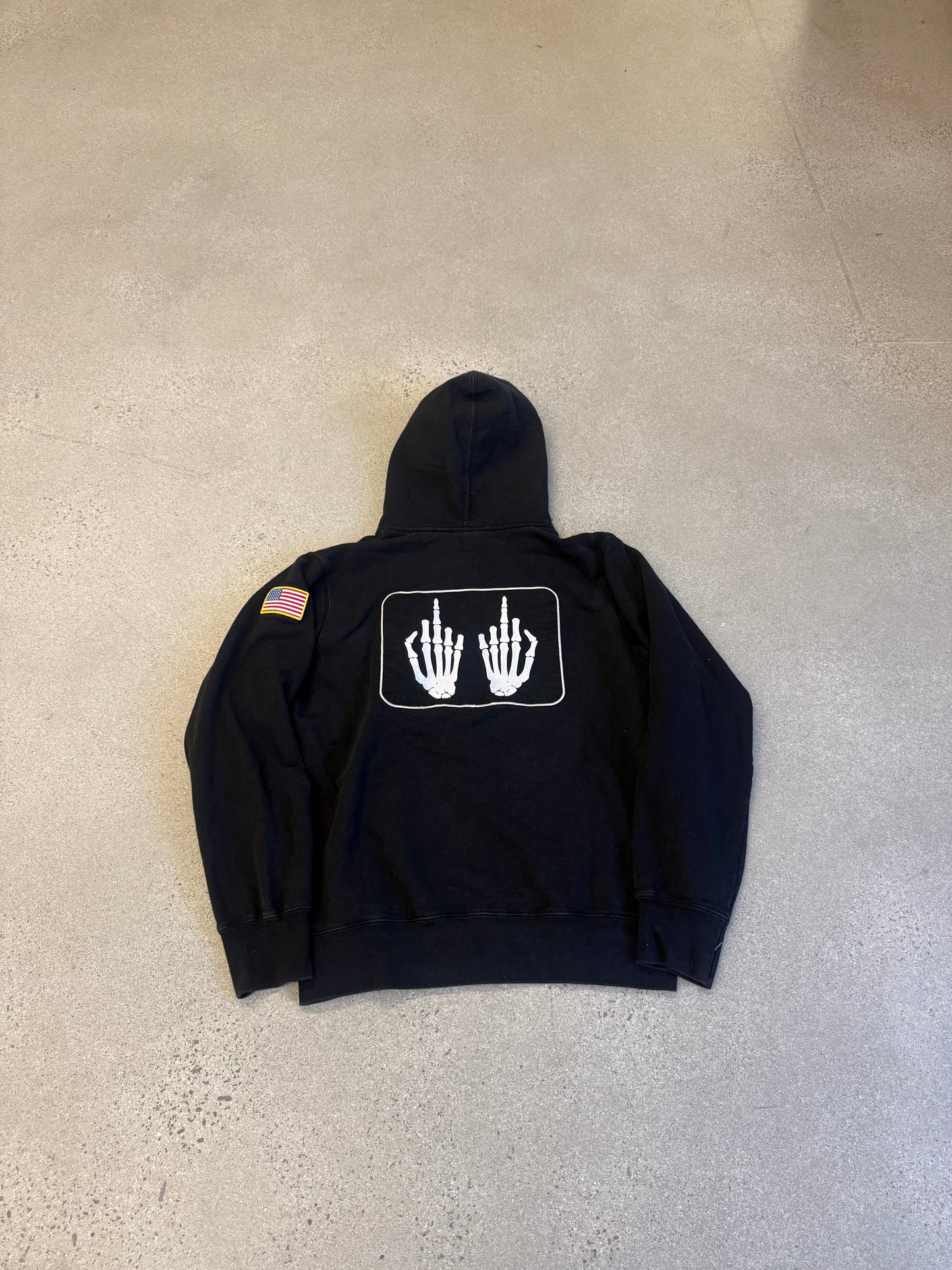 Supreme Hysteric Glamour Black Patches Zipup