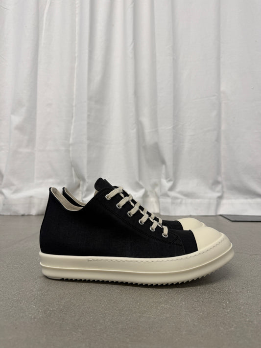 Rick Owens DRKSHDW Black Milk Ramones Denim Low