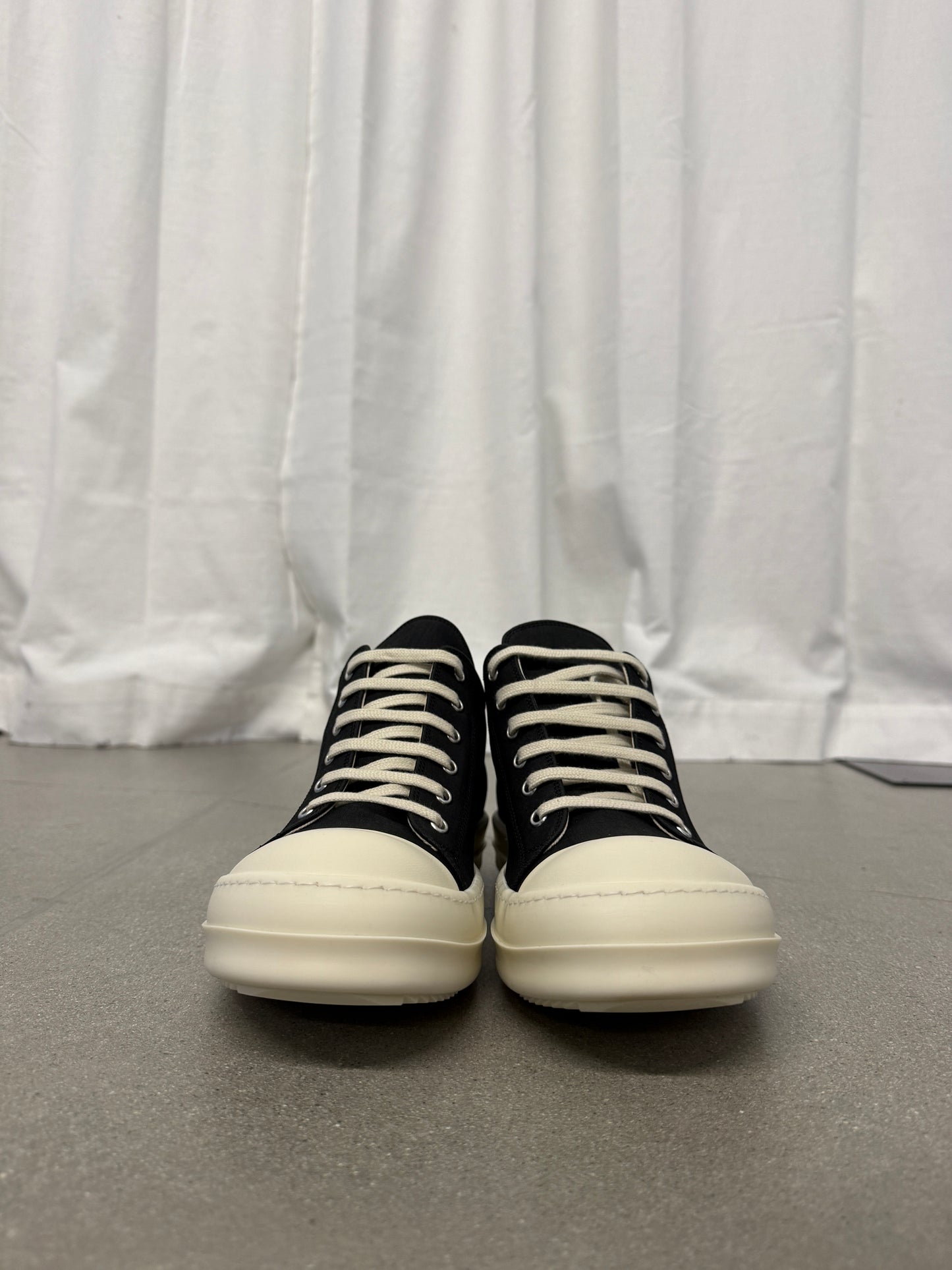 Rick Owens DRKSHDW Black Milk Ramones Denim Low