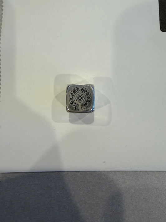 Chrome Hearts Medium Silver Dice Single