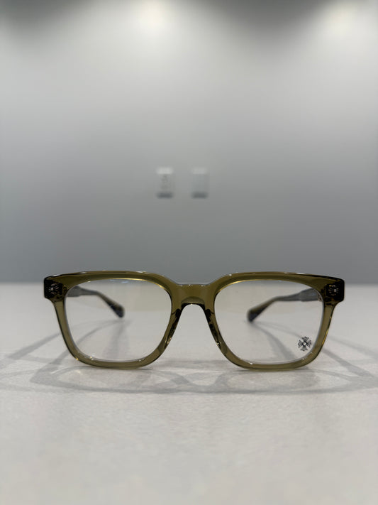 Chrome Hearts Clear Brown Cox Ucker Glasses