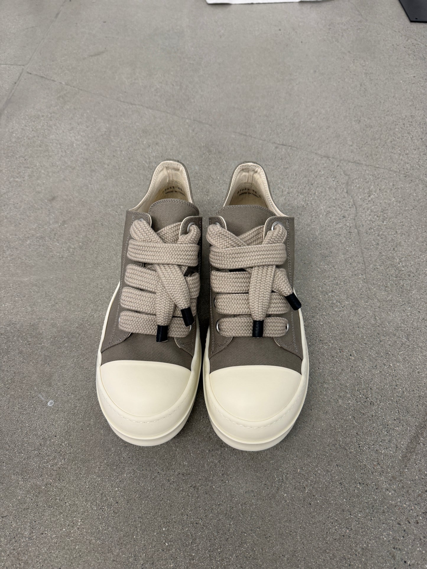 Rick Owens DRKSHDW Mineral Jumbo Lace Low Sneakers
