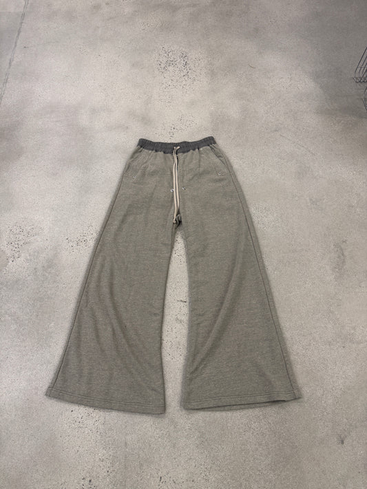 Rick Owens DRKSHDW Grey Melange Geth Bela Sweatpants