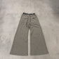 Rick Owens DRKSHDW Grey Melange Geth Bela Sweatpants