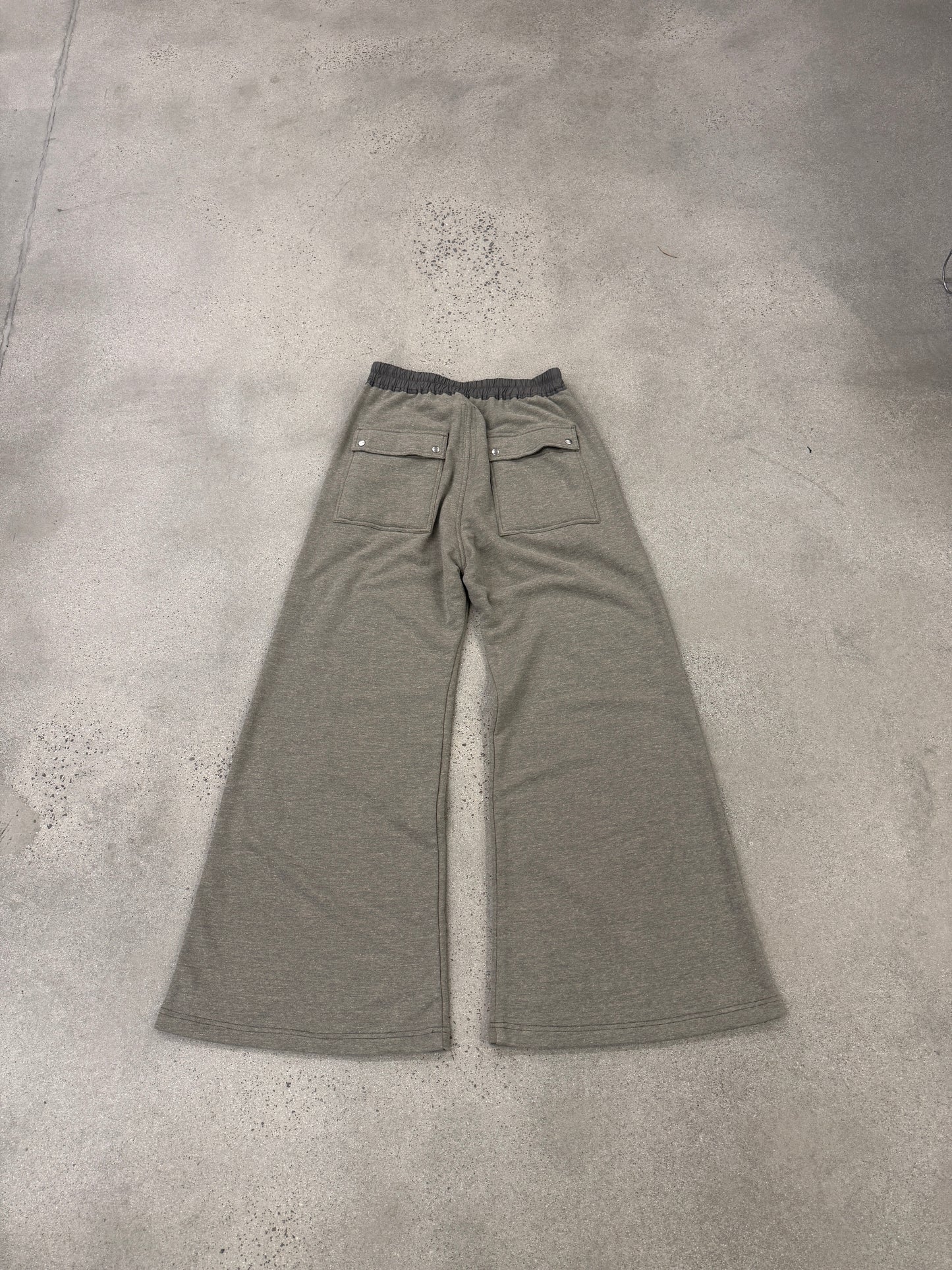 Rick Owens DRKSHDW Grey Melange Geth Bela Sweatpants