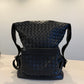 Bottega Veneta Black Intrecciato Backpack