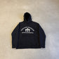 Chrome Hearts Black King Taco Embroidered Triple Cross Hoodie