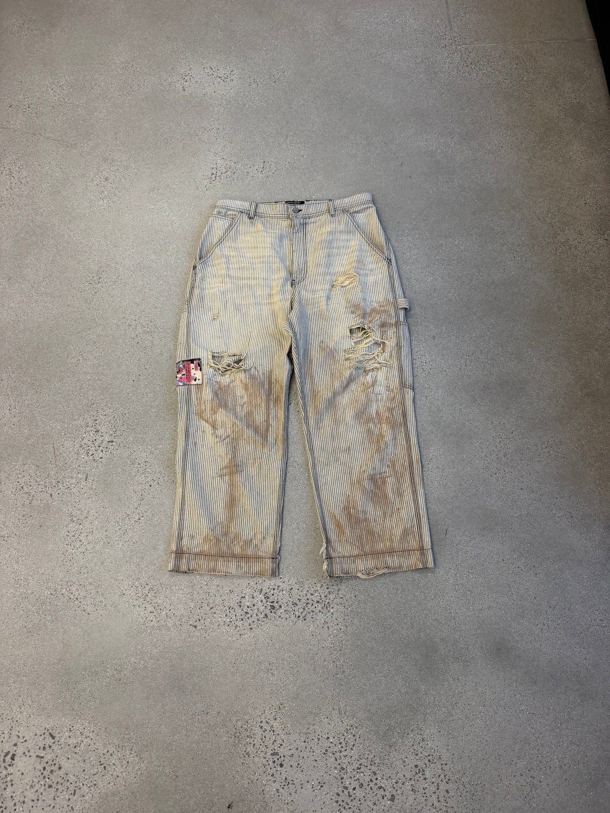 Enfants Riches Deprimes Hickory Stripe Shuji Carpenter Pants