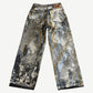 Acne Studios 1981 Trompe L'oeil Splatter Jeans