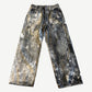 Acne Studios 1981 Trompe L'oeil Splatter Jeans