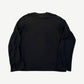 Acne Studios faded black longsleeve back view showing washed lightweight cotton jersey.
