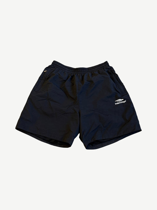 Balenciaga Black 3B Sports Icon Shorts
