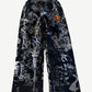 Balenciaga Black Skater Graffiti Sweatpants