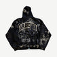 Balenciaga Black Skater Graffiti Zipup