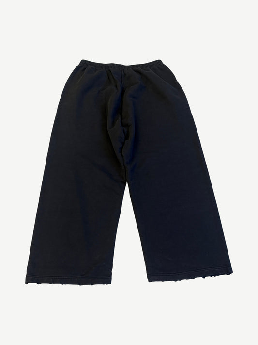 Balenciaga Black Stencil Logo Sweatpants