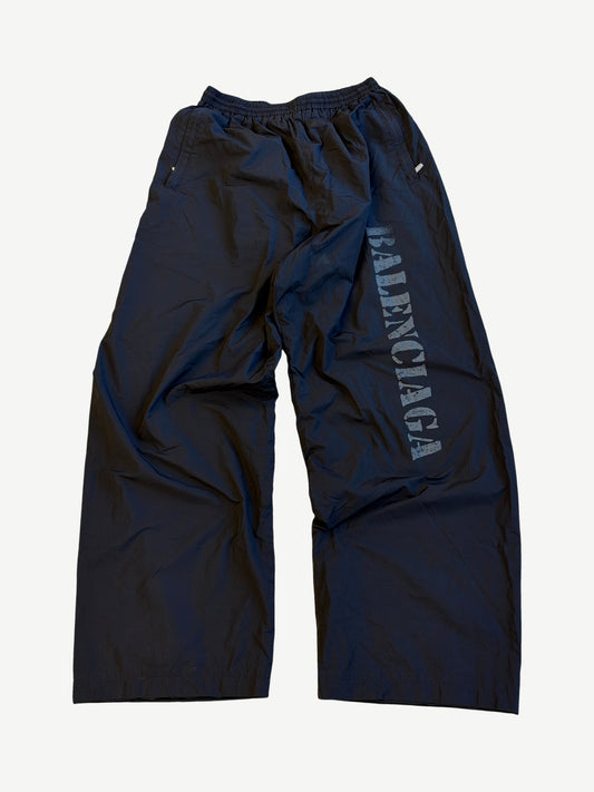 Balenciaga Black Stencil Logo Trackpants