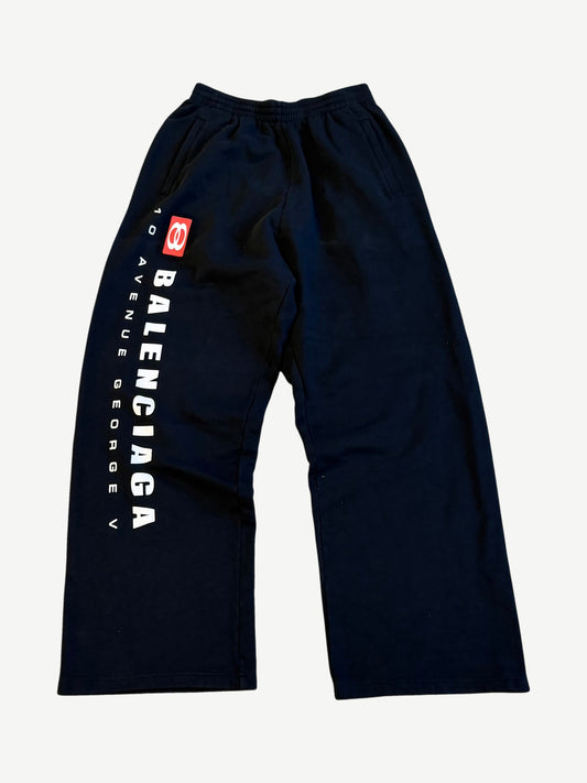 Balenciaga Black Unity Sport Baggy Sweatpants