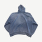 Balenciaga Blue Paris Moon Faded Hoodie