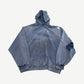 Balenciaga Blue Paris Moon Faded Hoodie