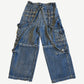 Balenciaga Blue Raver Baggy Jeans