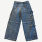 Balenciaga Blue Raver Baggy Jeans