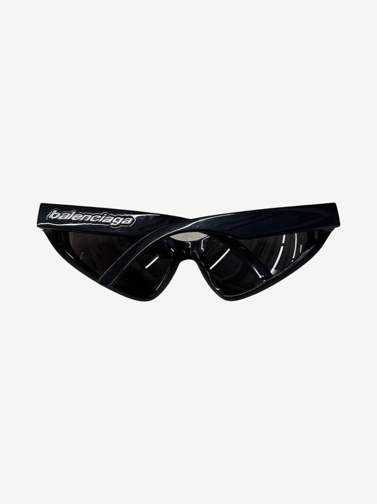 Balenciaga Cat Eye Black Grey Sunglasses