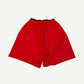 Balenciaga Double-Waisted Red Swim Shorts