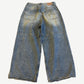 Balenciaga George V Drawstring Baggy Jeans