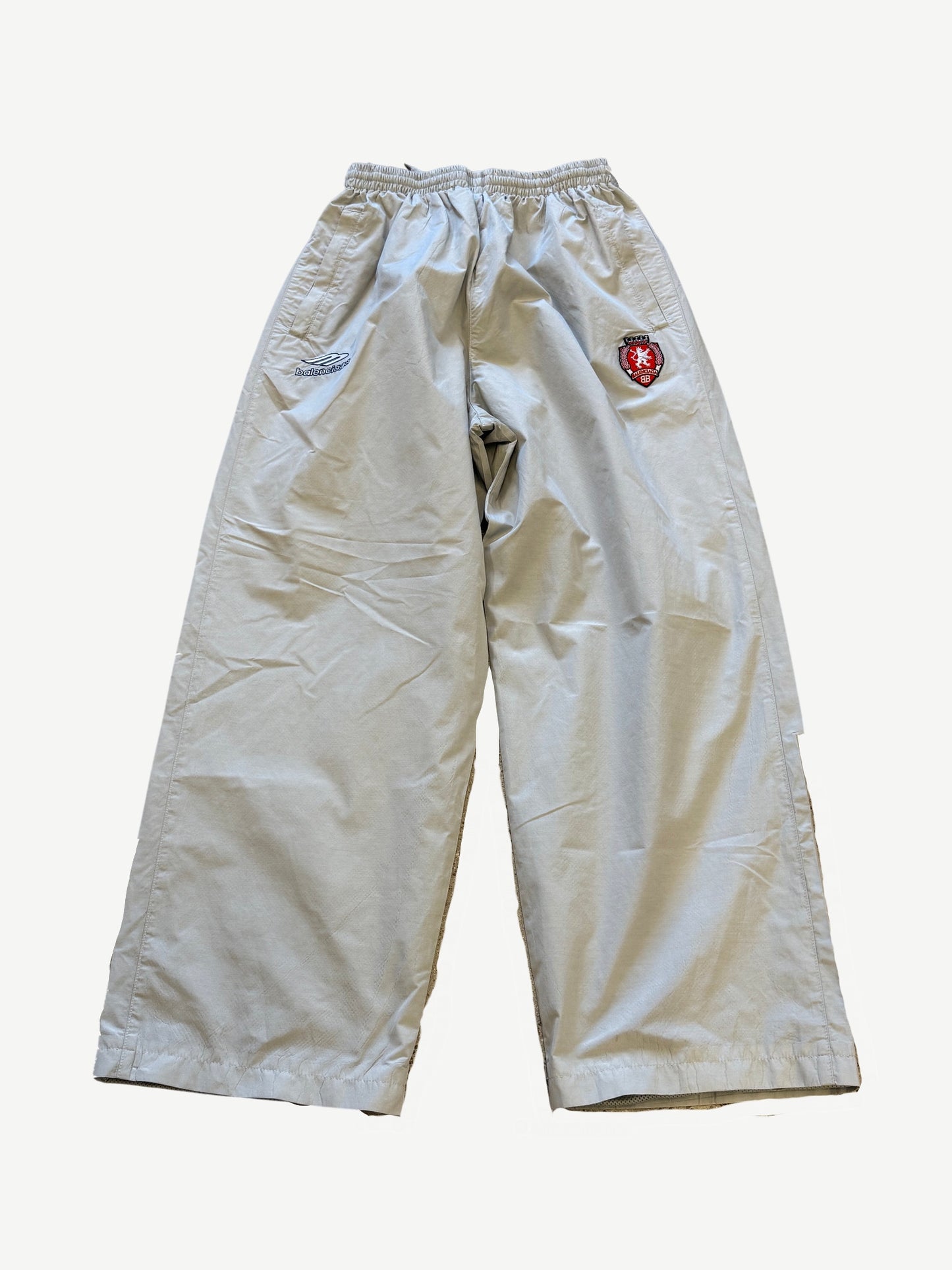 Balenciaga Gray 3B Football Tracksuit Pants