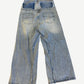 Balenciaga Light Blue Cut-Up Jeans