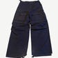 Balenciaga Navy Ripstop Convertible Cargo Trousers