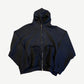 Balenciaga Navy Tape Logo Zipup