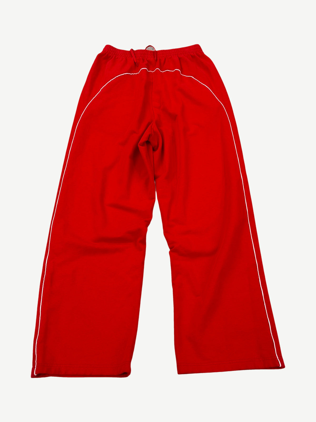 Balenciaga Red Soccer Crest Sweatpants