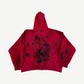 Balenciaga Red Tattoo Zipup