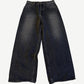 Balenciaga Washed Black Baggy Jeans
