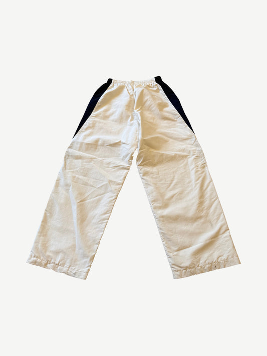 Balenciaga White 3B Sport Icon Trackpants
