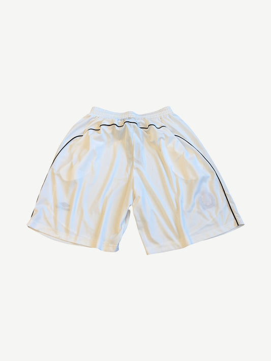 Balenciaga White Baggy Soccer Shorts