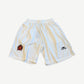 Balenciaga White Baggy Soccer Shorts