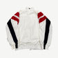 Balenciaga White Red 3B Sports Icon Tracksuit Jacket