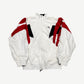 Balenciaga White Red 3B Sports Icon Tracksuit Jacket