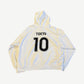 Balenciaga White Tokyo Soccer Logo Zipup