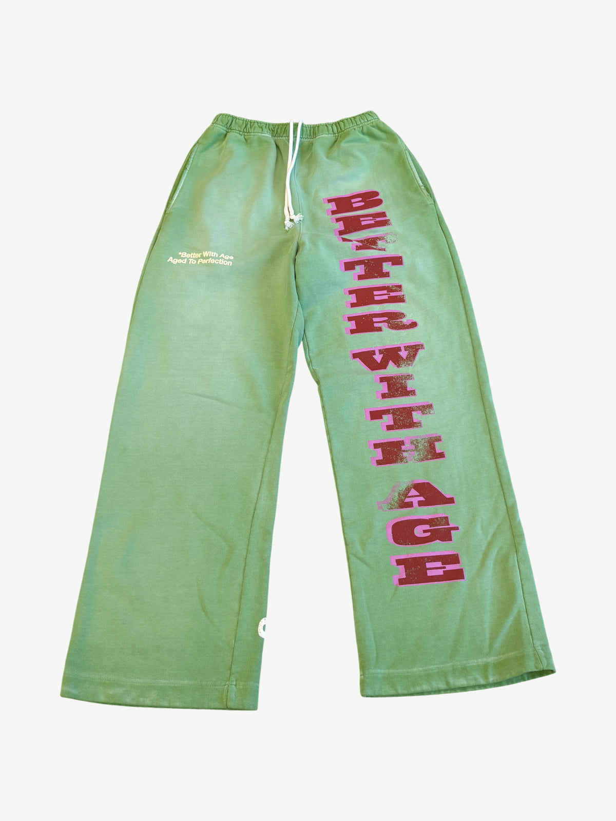 Better With Age Green Moniker Sweatpants